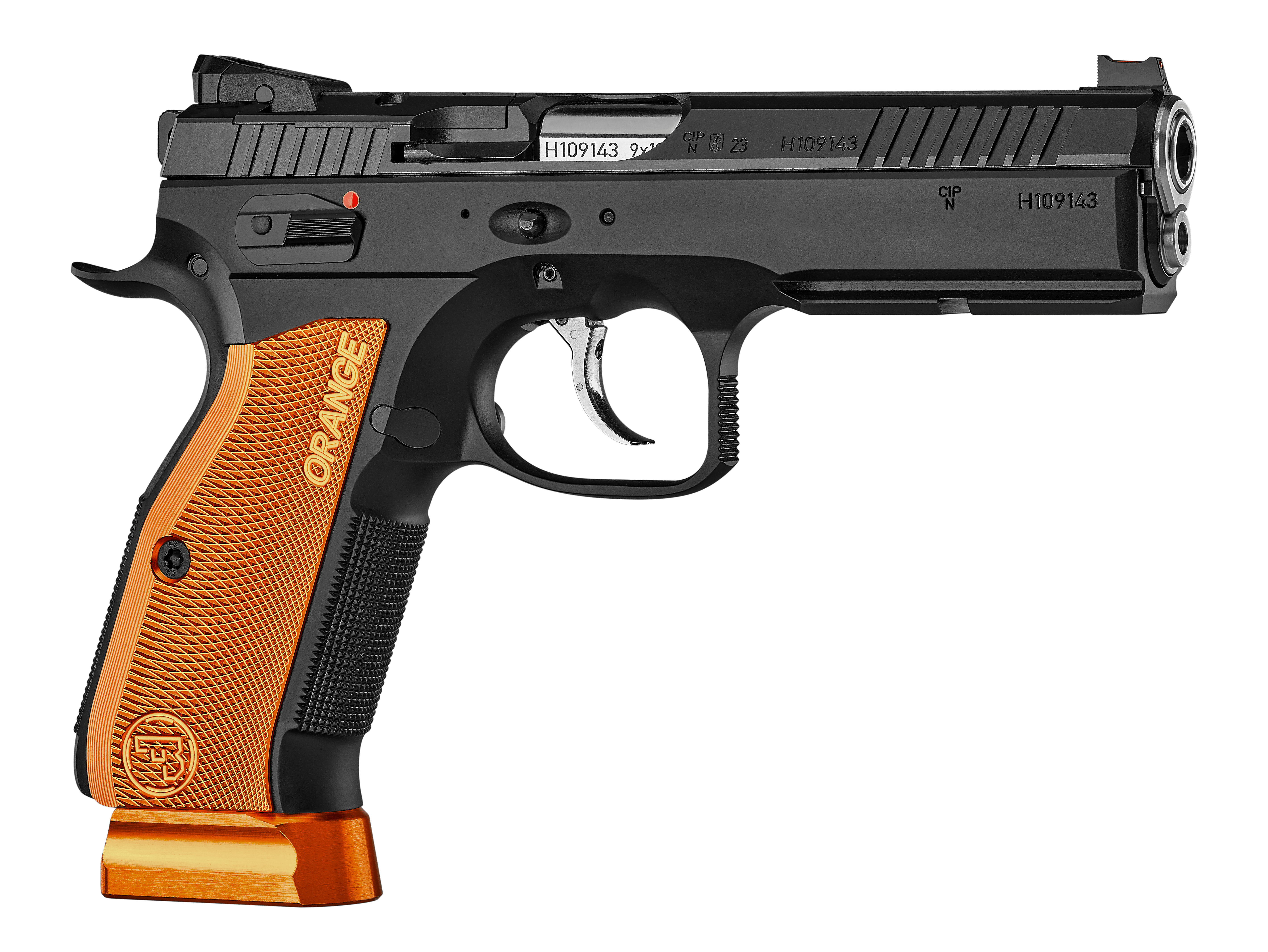 Pistole CZ Shadow 2 Orange 9mm Para , OR, 18-Schuss