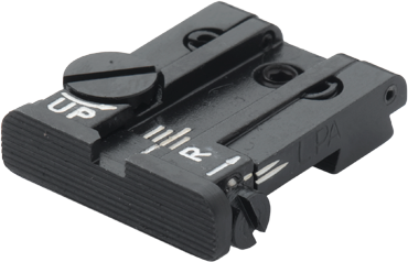 Visierung LPA Sights TPU (Target, schwarz) Sig Sauer P/220/225/226/228/229/239, SP2009, XD Springfield (NO P320 M17/NO X SERIES)