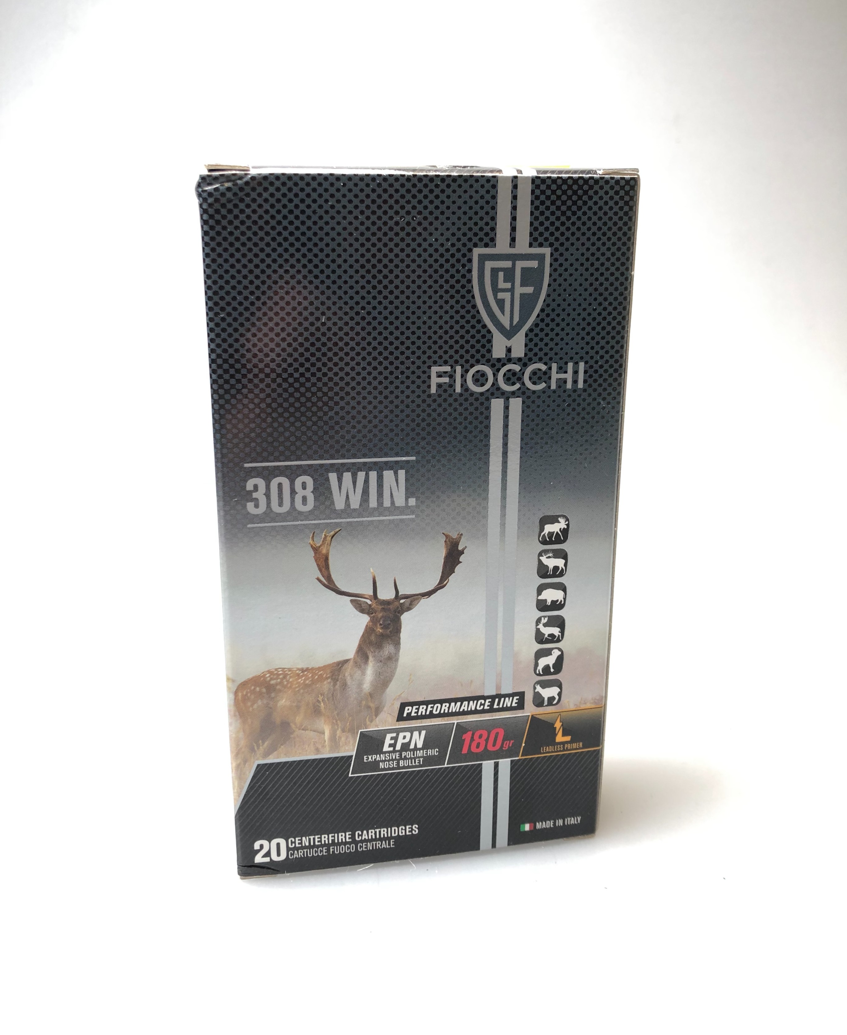 Munition Fiocchi EPN 11.7g/180gr .308 Win. (7.62x51) (EPN - Expansion polymer nose)