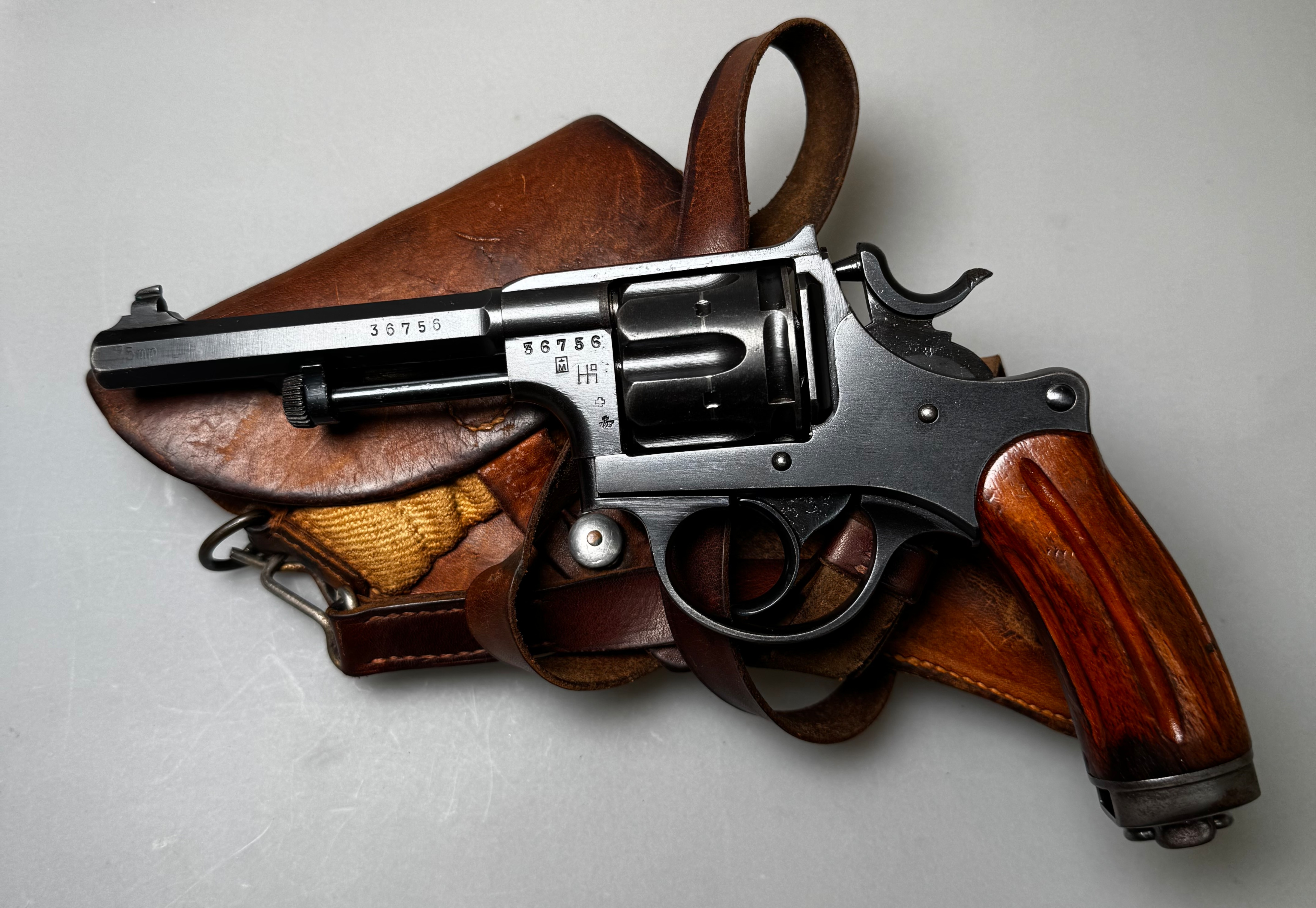 Revolver W+F 1882 7.5mm Rev.82 Occasion SNR: 36756