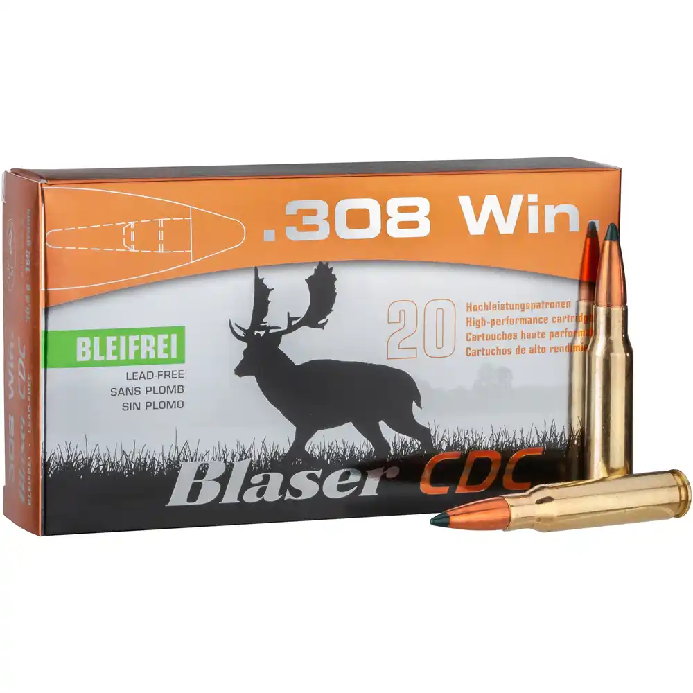 Munition Blaser CDC .308 Win. Bleifrei