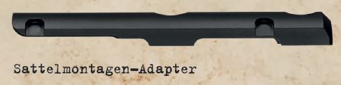 Montageschiene Mauser M25 Adapter Blaser Sattelmontage