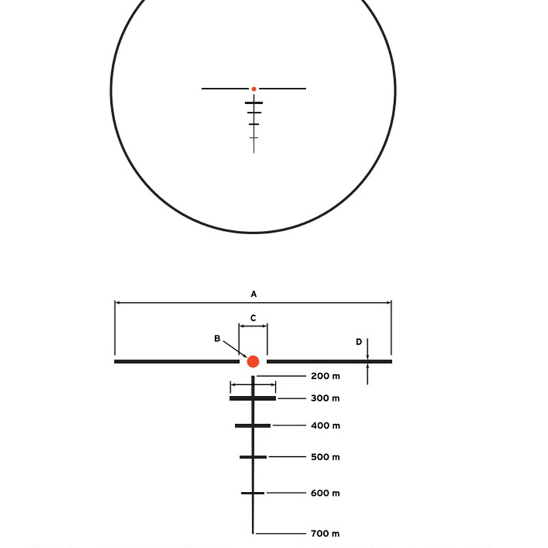 Steiner S432 4x32, Rapid Dot for cal 7.62 (Demo-Gerät)