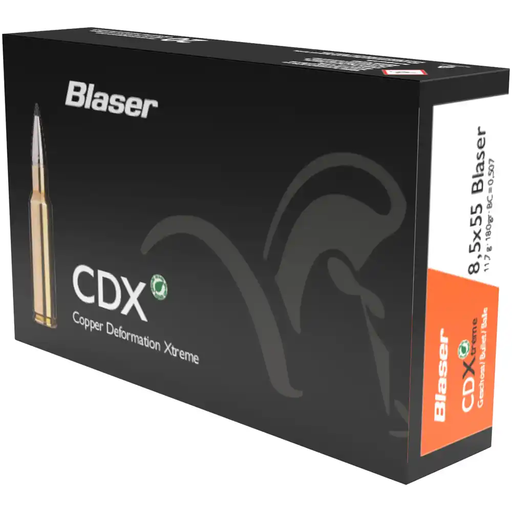Munition Blaser CDX 11.7g / 180grs 8.5x55 Blaser