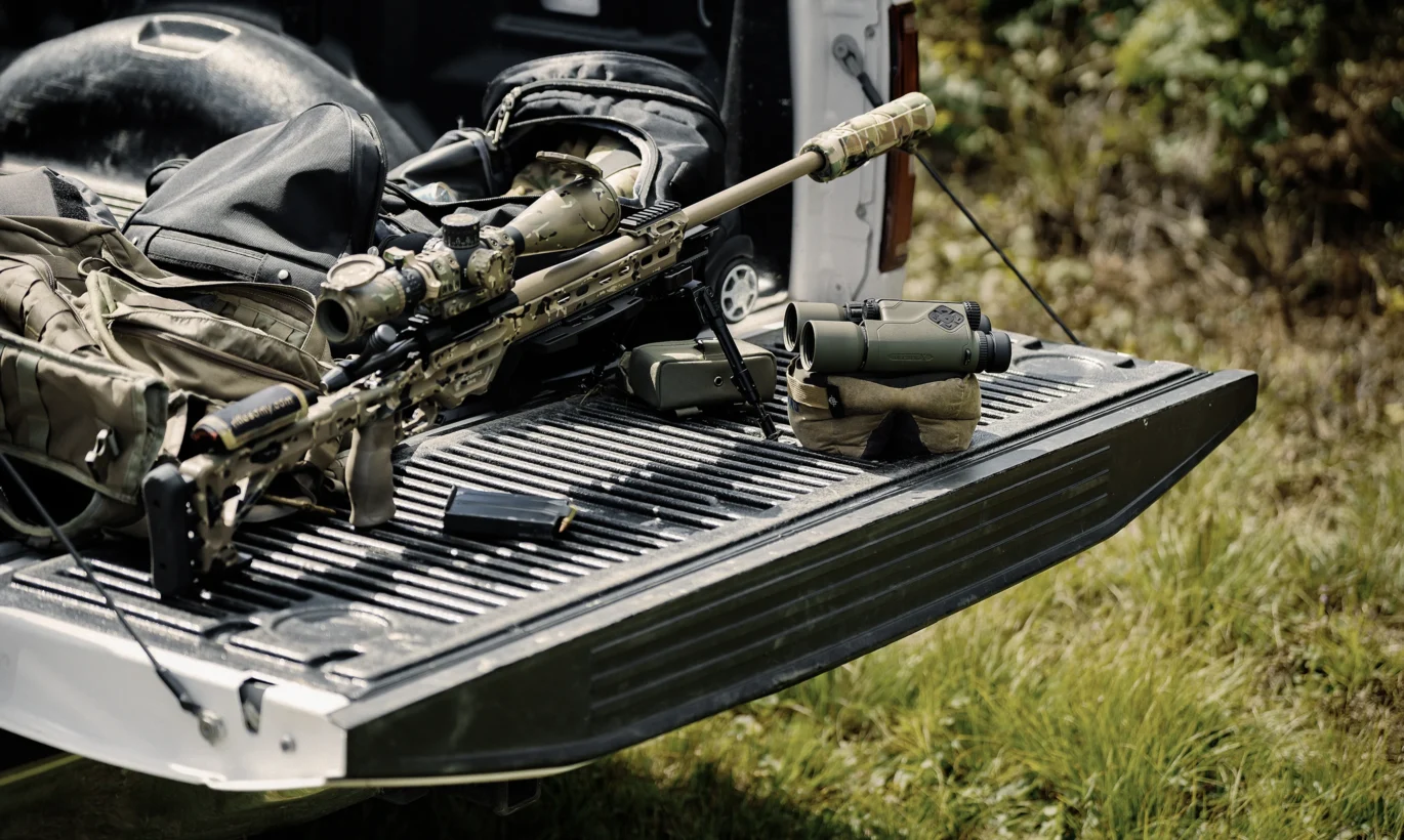 Fernglas mit Distanzmesser Safran VECTRONIX AG Vector X 10x42 mit MSR-SMR2 Absehen, MRAD