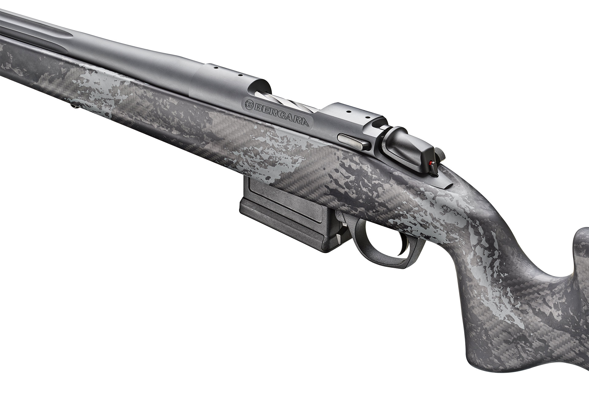 Repetierer Bergara Modell B14² Crest Steel .308 Win. , 20" Lauf, Carbon Schaft