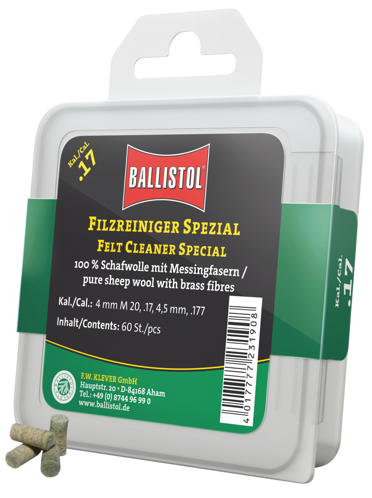 Ballistol Filzreiniger Spezial (60Stk) 4.5mm /.177