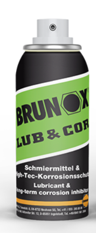 Waffenöl Brunox AG Spraydose Lub & Cor 100ml