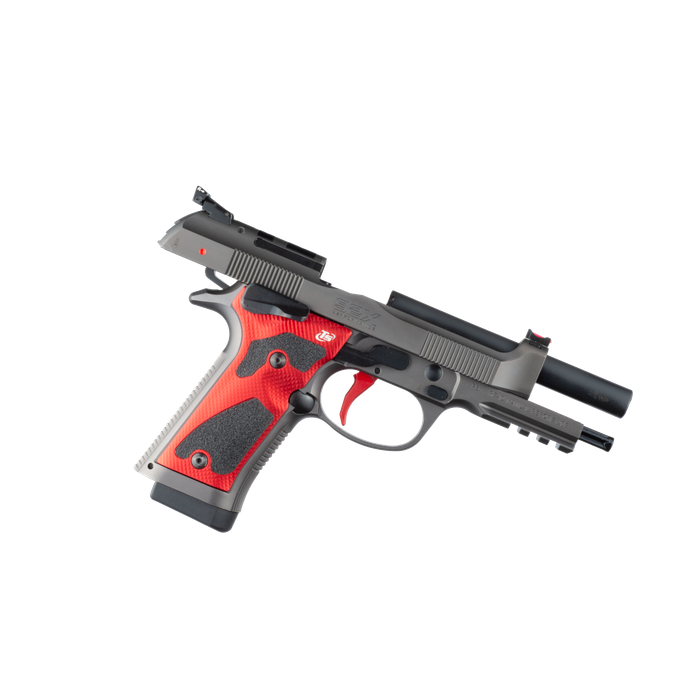 Pistole Beretta 92X Performance Optic Ready Dark Series 9mm Para  SA/DA, 18-rds, rot