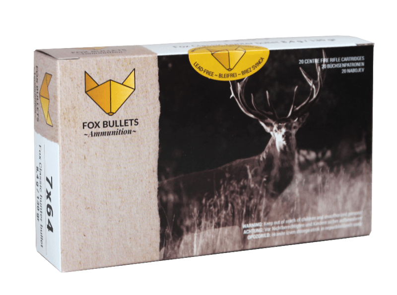 Munition Fox Classic Hunter  7x64 8.4g / 130grs (Bleifrei)
