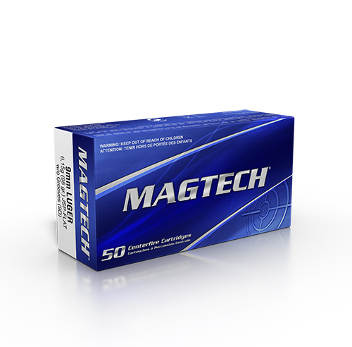 Munition Magtech JSP-Flat 6.15gr / 95 grs 9mm Para