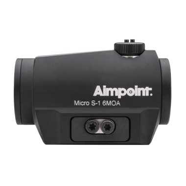 Zielgerät Aimpoint Micro S1, ohne IR Stufe, 6 MOA, schwarz