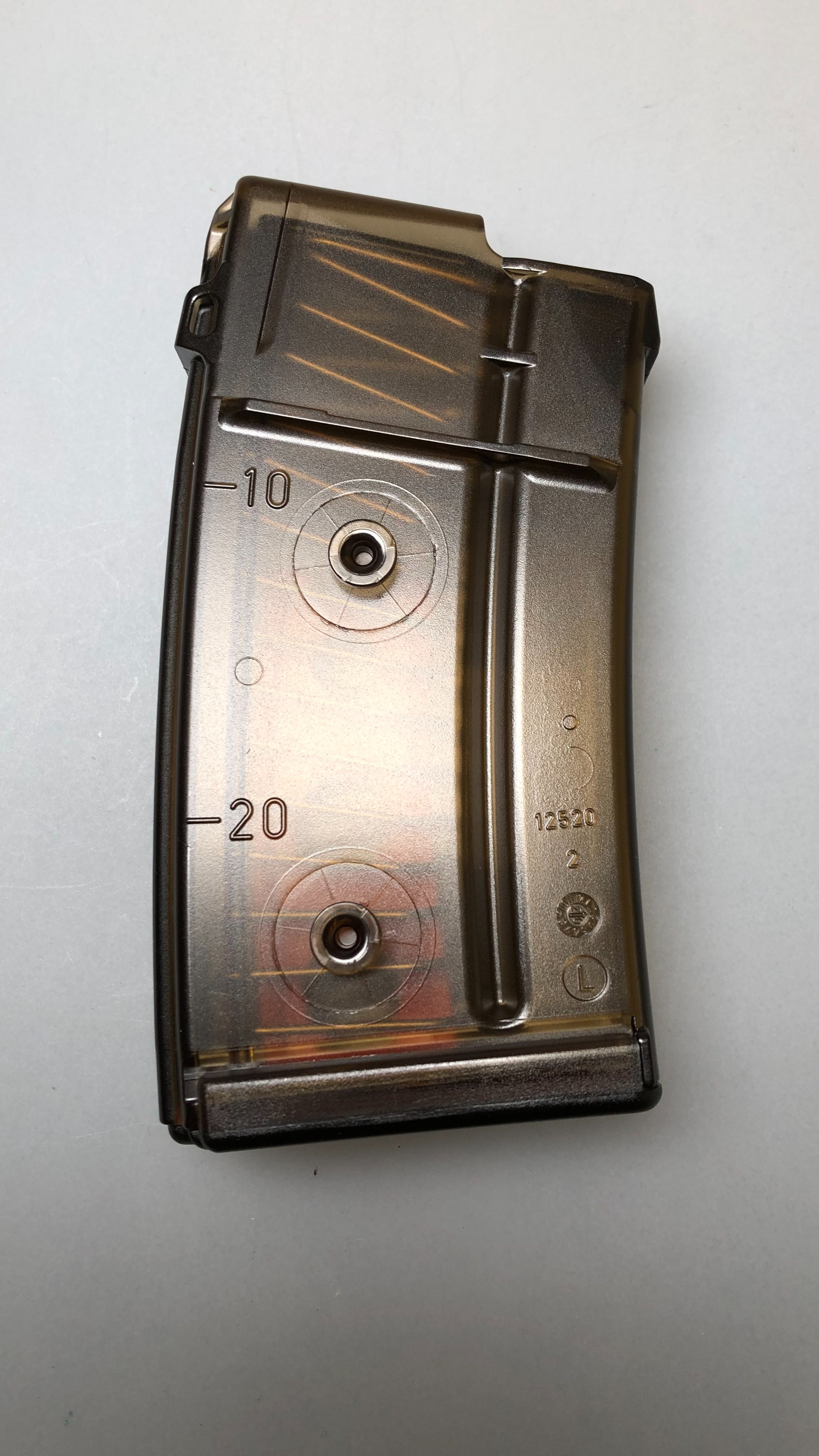 Magazin SIG SAUER AG zu SG55X Stgw90 10Patronen 5.56x45 (GP90) (20er Magazinkörper mit Reduzierstück)