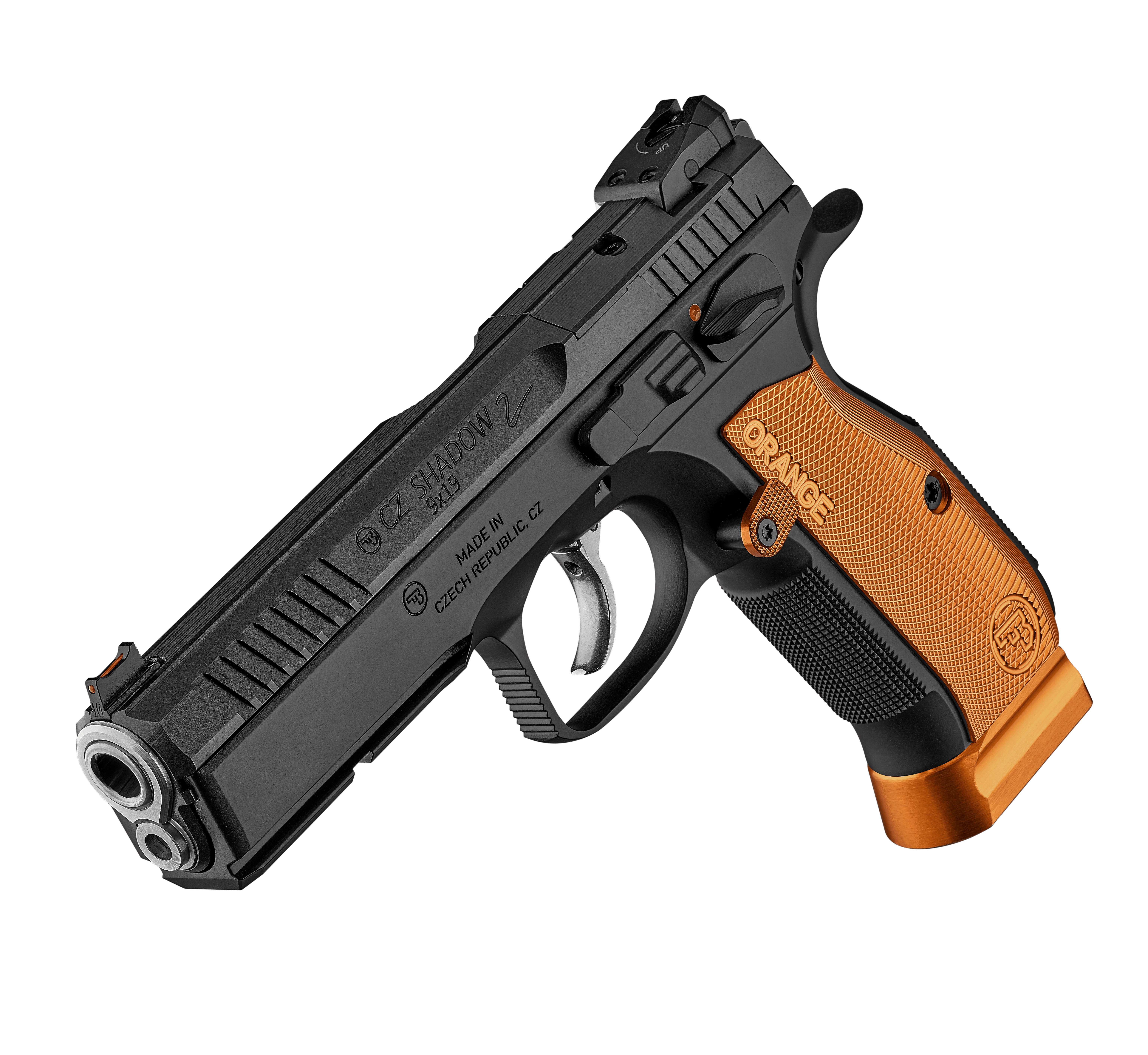 Pistole CZ Shadow 2 Orange 9mm Para , OR, 18-Schuss