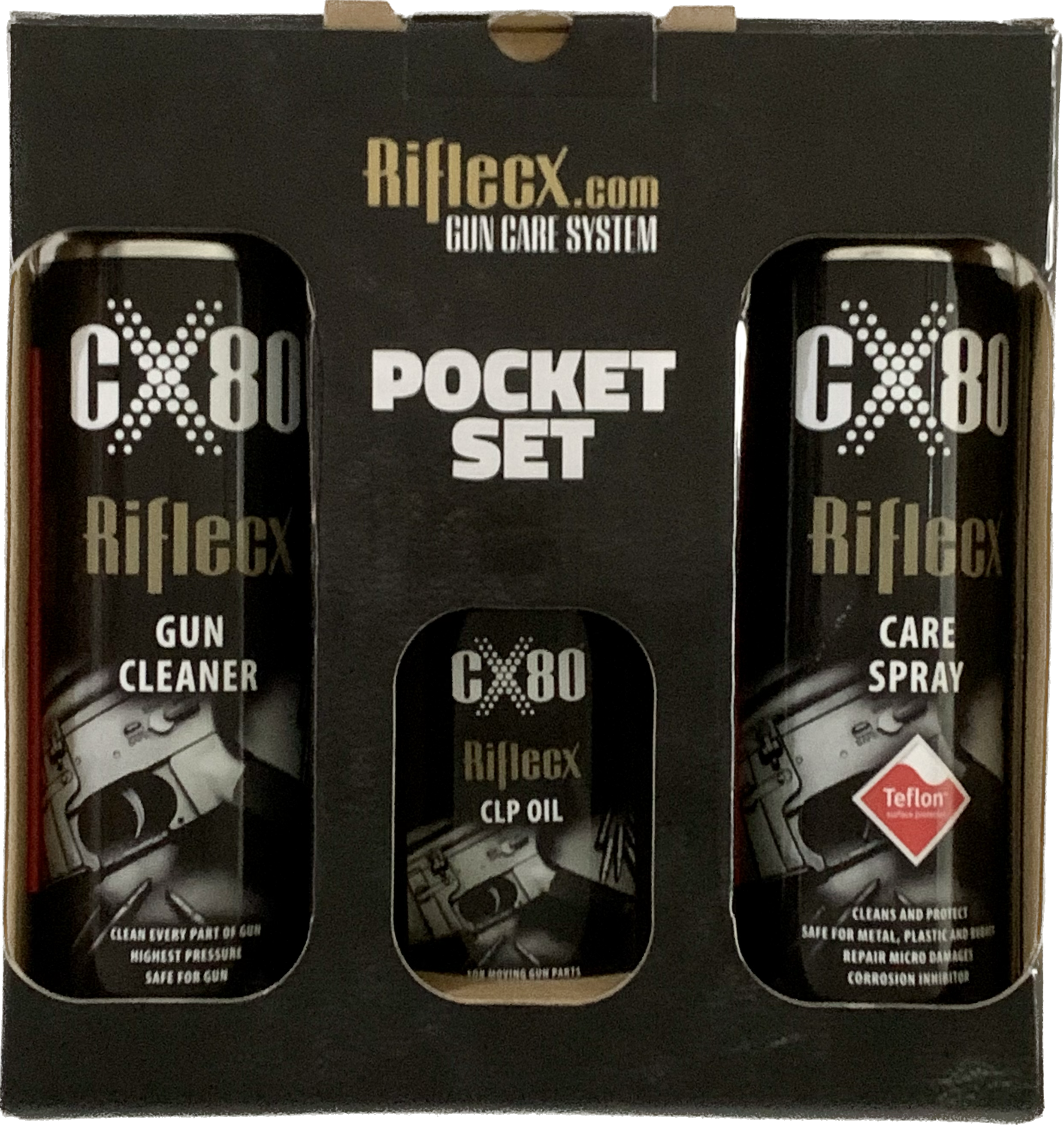 Reinigungs-Set Riflecx Pocket