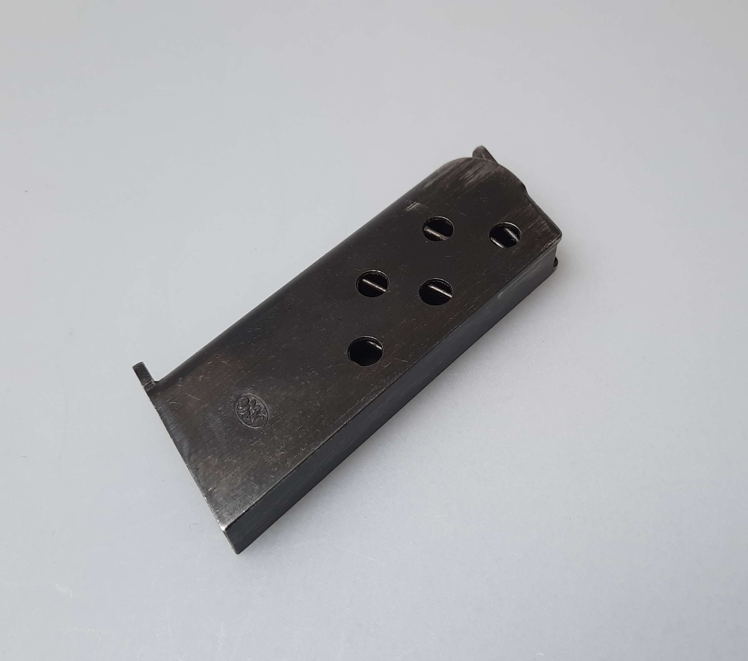 Magazin FN-Browning Mod. 1906 6.35mm 6 Patronen, Occasion, Original