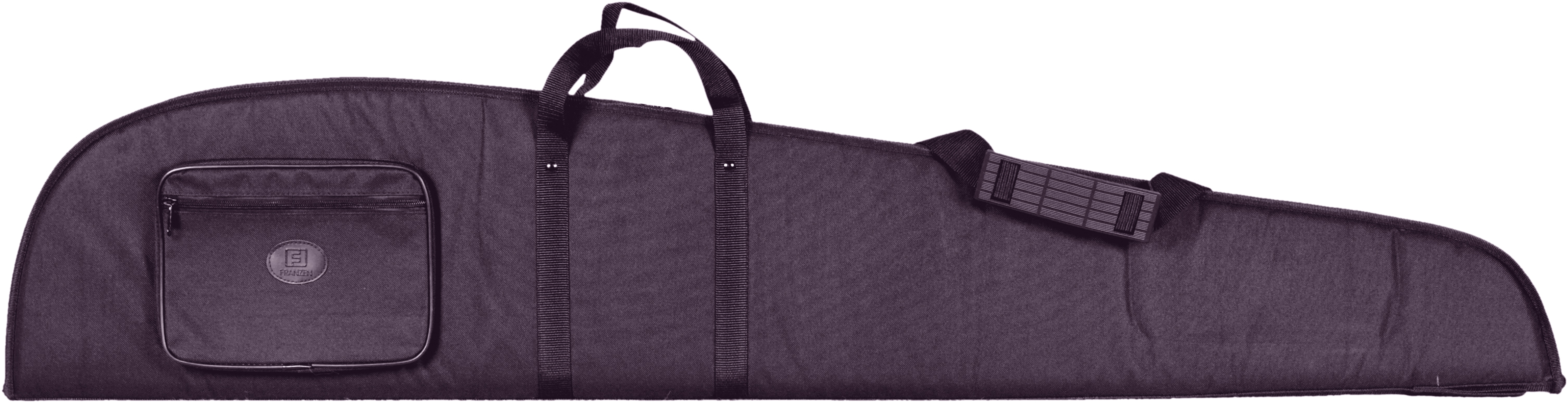 Gewehrfutteral Franzen schwarz, für ein Gewehr mit Zielfernrohr 130cm