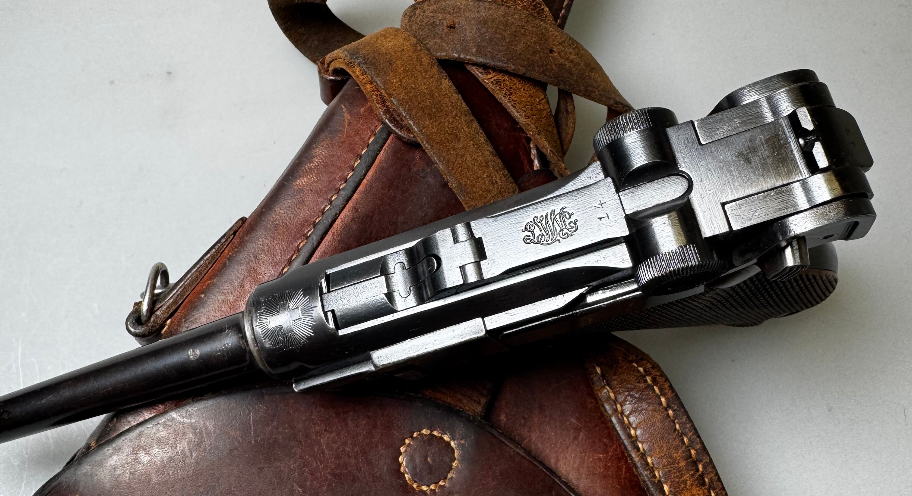 Pistole DWM Parabellum 1900 7.65mm Para  occasion SNR: 4714