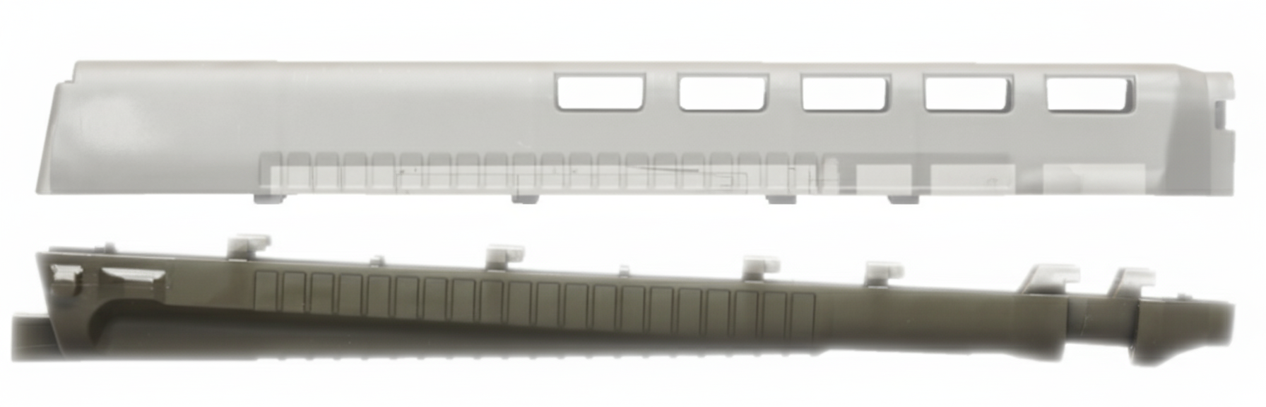Ersatzteil SIG-SAUER Handschutzunterteil SG550 Stgw90 grün