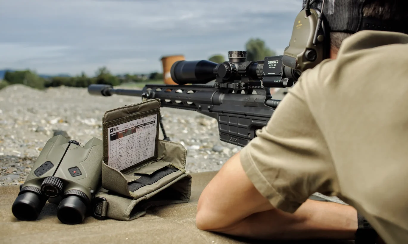 Fernglas mit Distanzmesser Safran VECTRONIX AG Vector X 10x42 mit MSR-SMR2 Absehen, MRAD