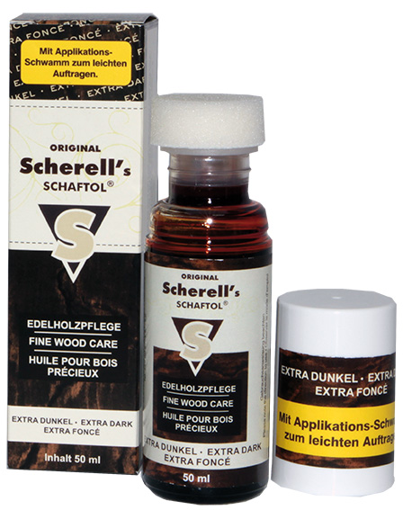 Scherell's Schaftöl 50ml - extradunkel