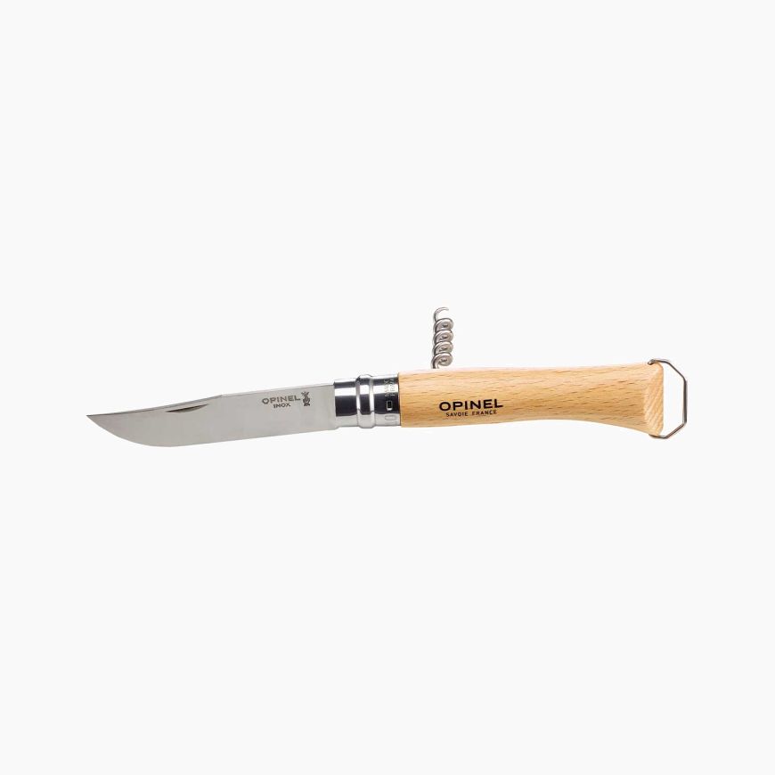Opinel Messer  N°10 inkl. Korkenzieher & Flaschenöffner