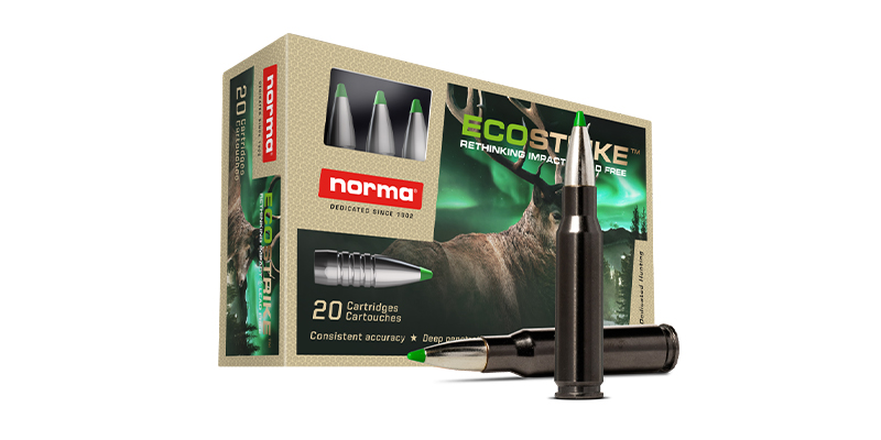 Munition Norma Ecostrike Silencer 150grs /  9.7 g (Bleifrei) .308 Win. (7.62x51)