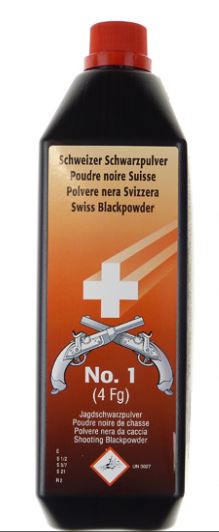 Schweizer Schwarzpulver, Jagdschiesspulver Nr. 1 / 1kg