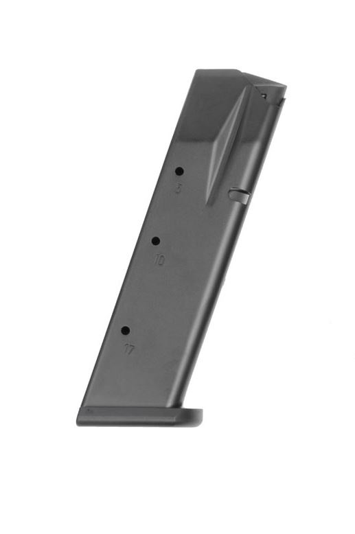 Magazin B&T AG für USW 9x19 17 Patronen, schwarz