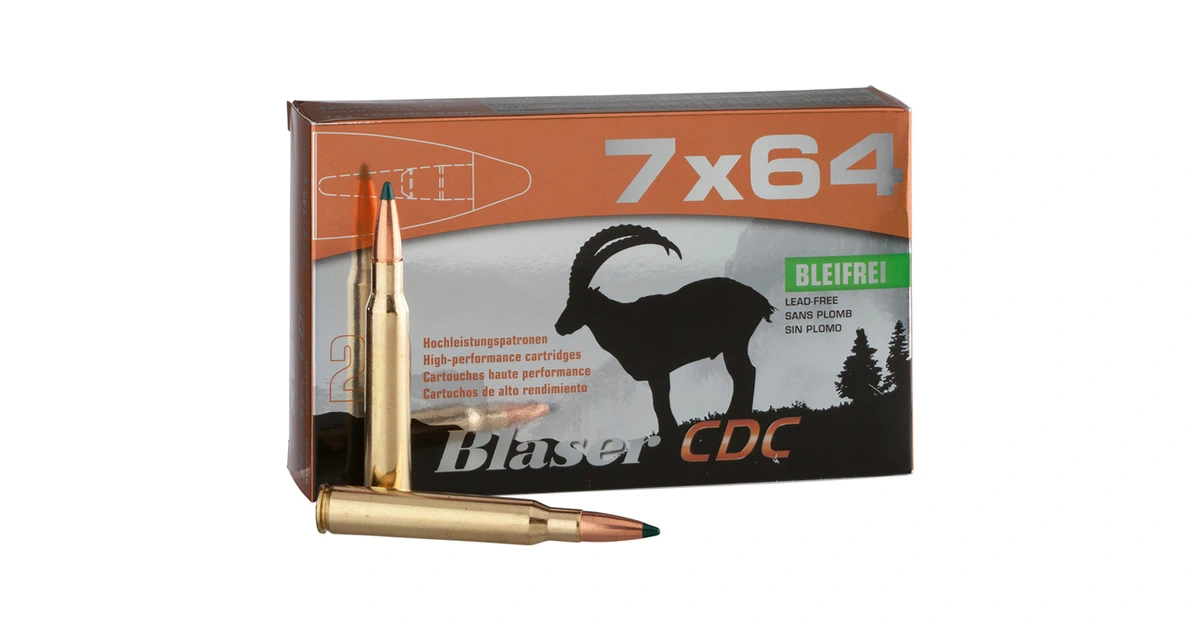 Munition Blaser CDC 9.4g / 145grs 7x64