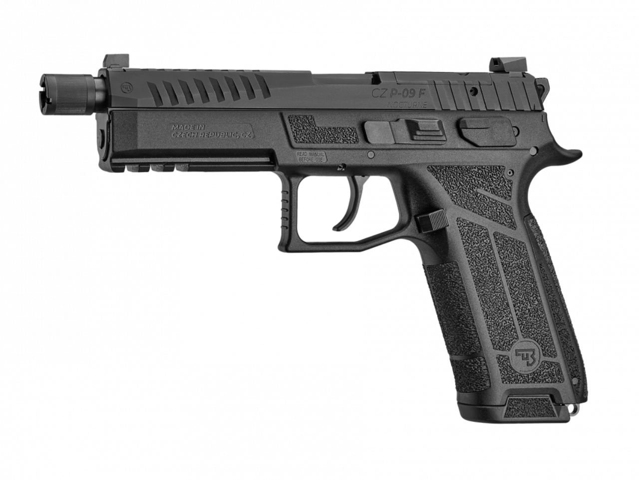 Pistole CZ P-09 F Nocturne SR 19-Schuss 9mm Para
