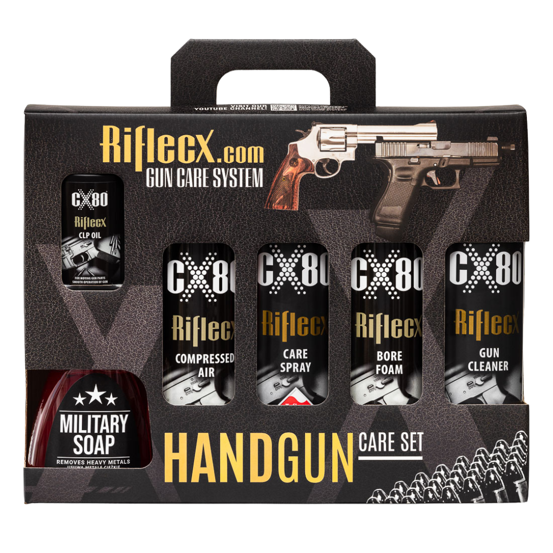 Reinigungs-Set Riflecx für Handfeuerwaffen