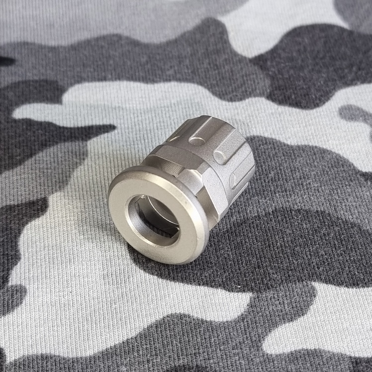 Wyssen Defence Pistol Micro Comp, silber, M13.5x1LH