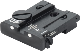 Visierung LPA Sights SIG P220-239/SP2009, TPU 3-Dot Kimme passt zum original Korn