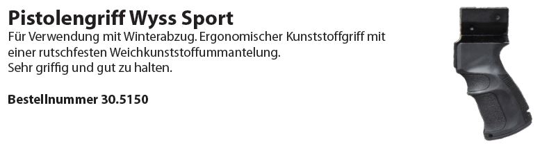 Wyss Pistolengriff Sport Stgw57
