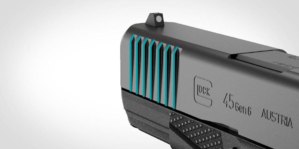 Pistole Glock 17 Gen6 OR/FS 9mm Para ,17-Schuss