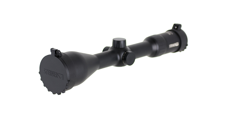 Zielfernrohrschutzdeckel Steiner FlipOpen zu Ranger 4 3-12x56 , Okular & Objektiv