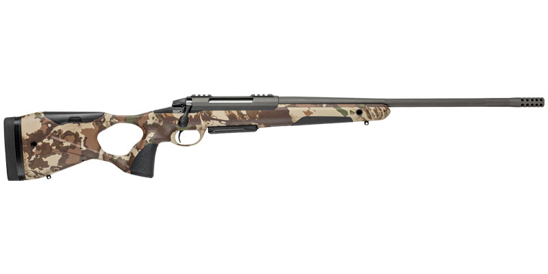 Repetierer Sako S20 Hunter Fusion 6.5mm Creedmoor 5 Schuss, rechts System, ohne Visierung, LL20"/500mm, Direktabzug, MT 5/8"x24UNEF mit Mündungsbremse, First Lite Fusion Camo