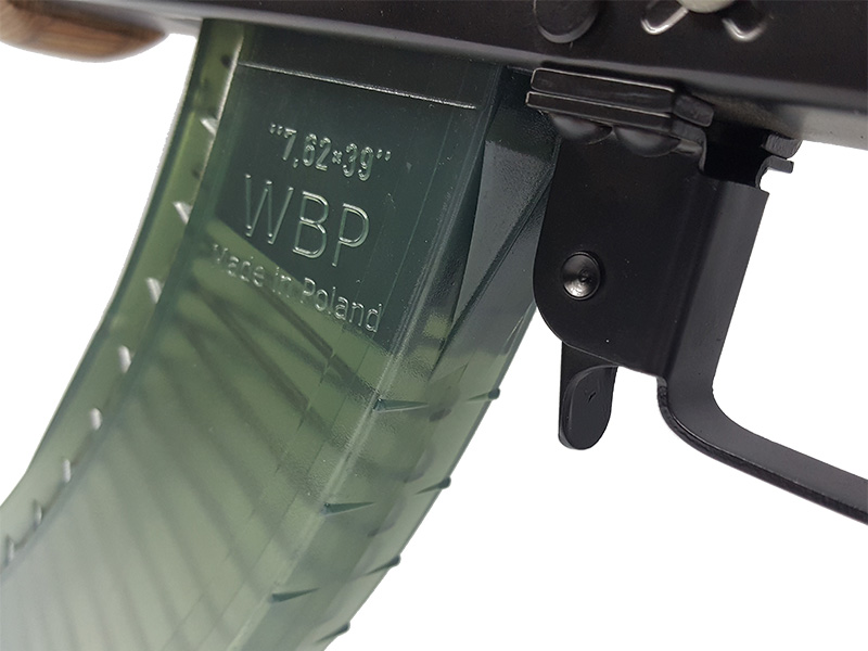 Magazin WBP 30-Schuss 7.62x39 , transparent