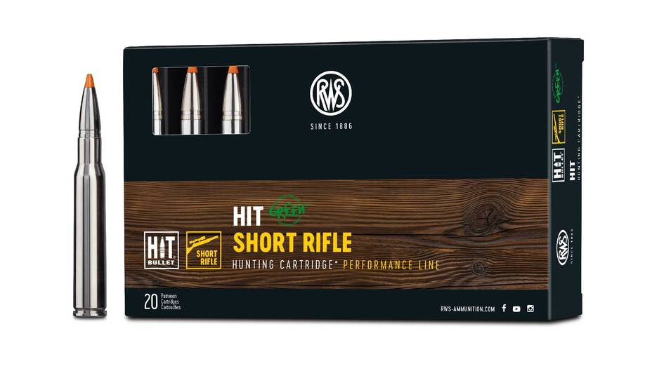 Munition RWS Short Rifle HIT .30-06 , 10.7g