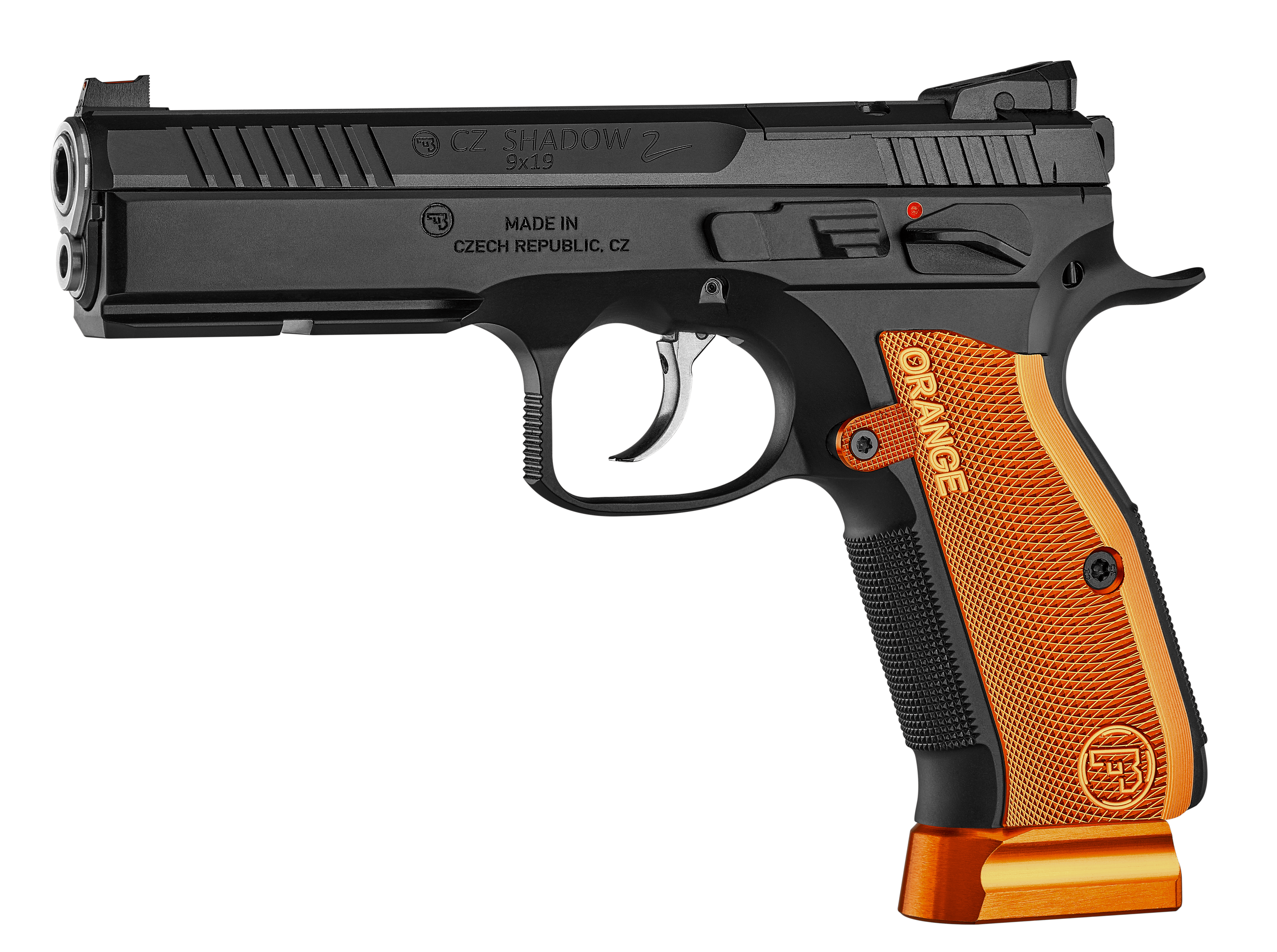 Pistole CZ Shadow 2 Orange 9mm Para , OR, 18-Schuss