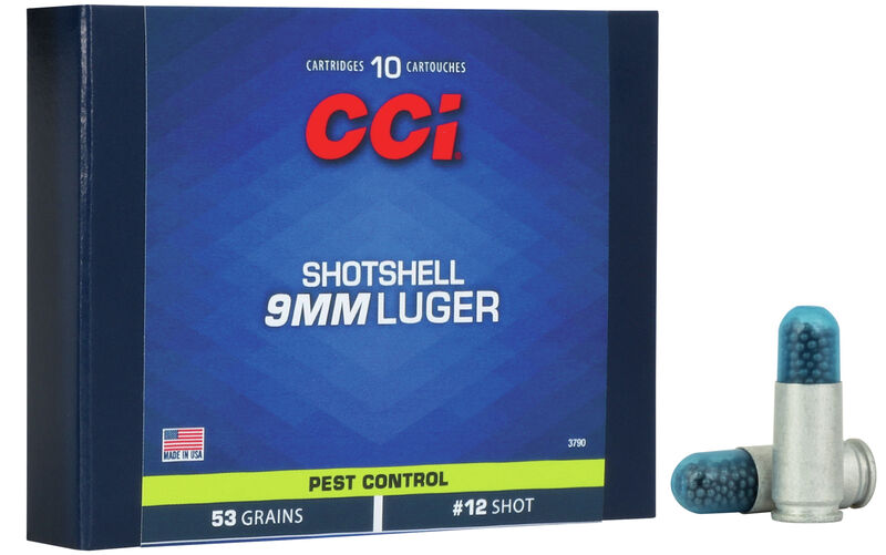 Munition CCI Shotshell 9mm Para