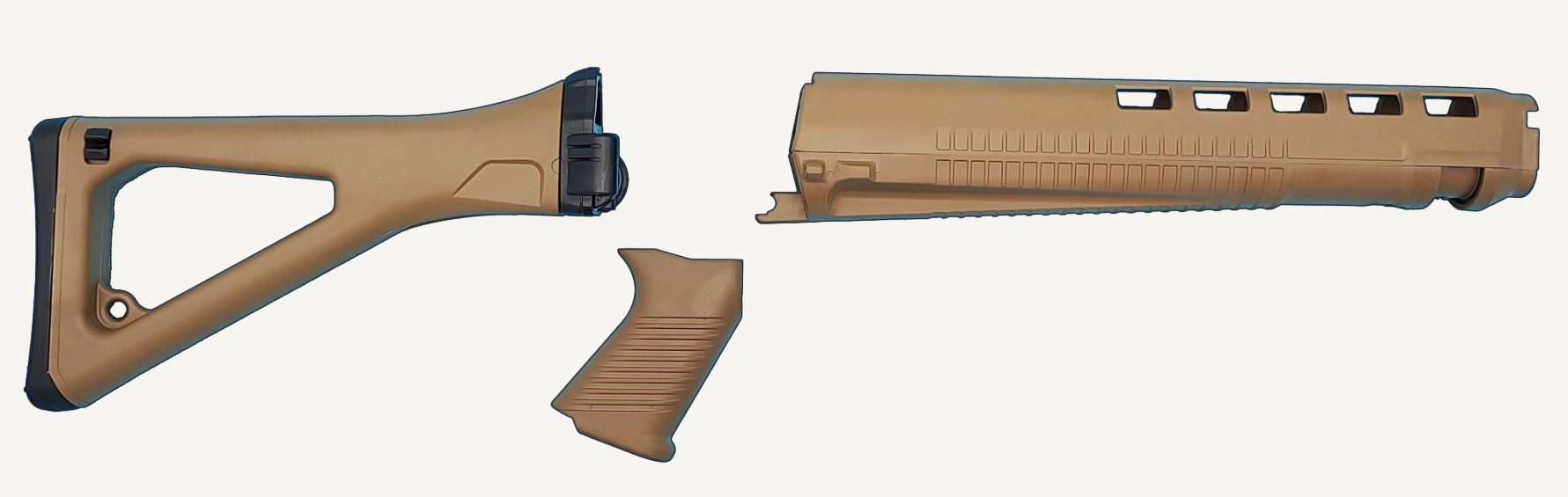 Zubehörset SIG SAUER AG Stgw90 Handschutz/Pistolengriff & Kolben Farbe coyote