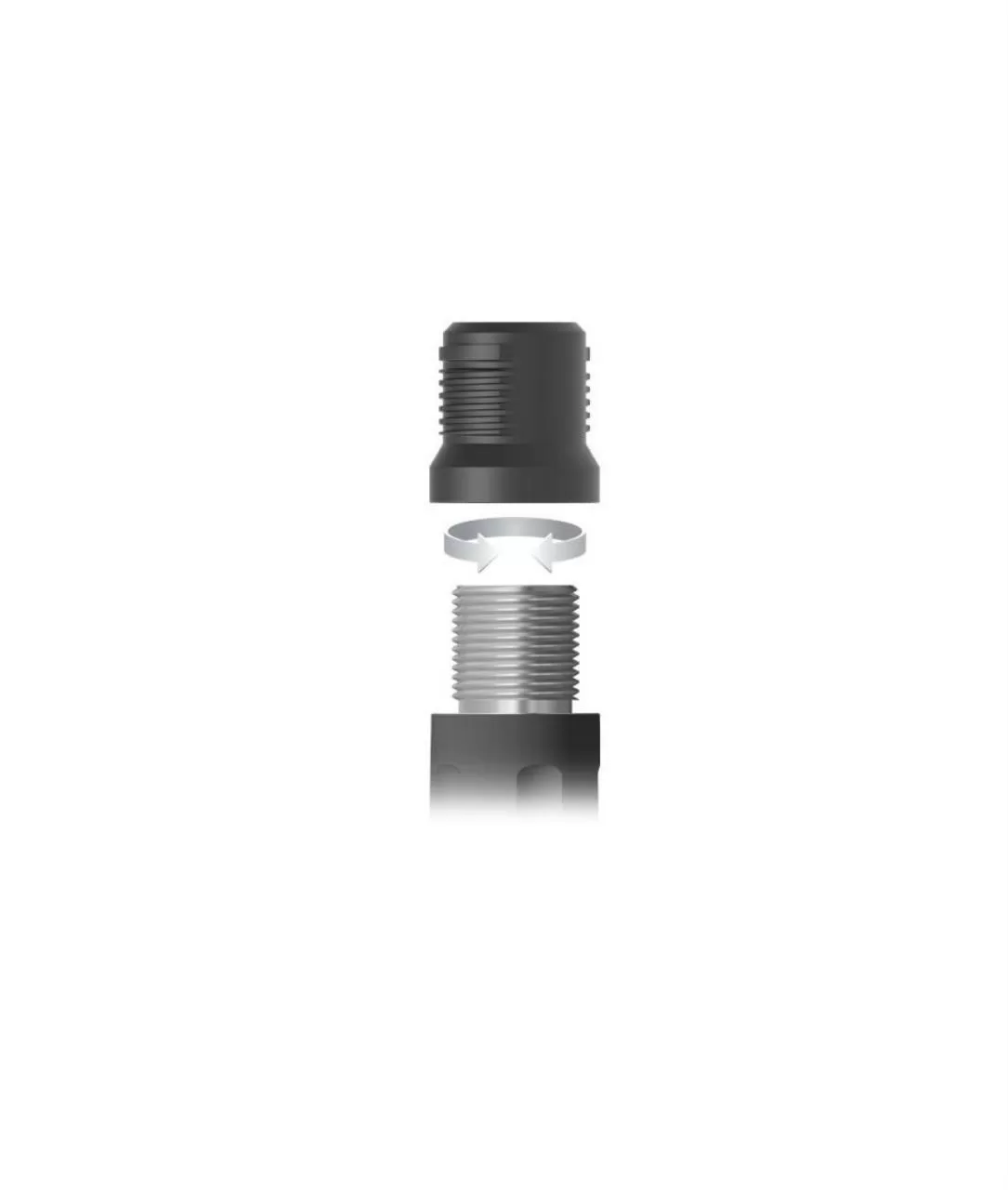 QuickMount Adapter Svemko mit 5/8"x24 UNEF Gewinde