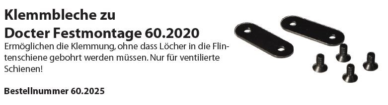Wyss Klemmbleche zu Docter Sight Festmontage
