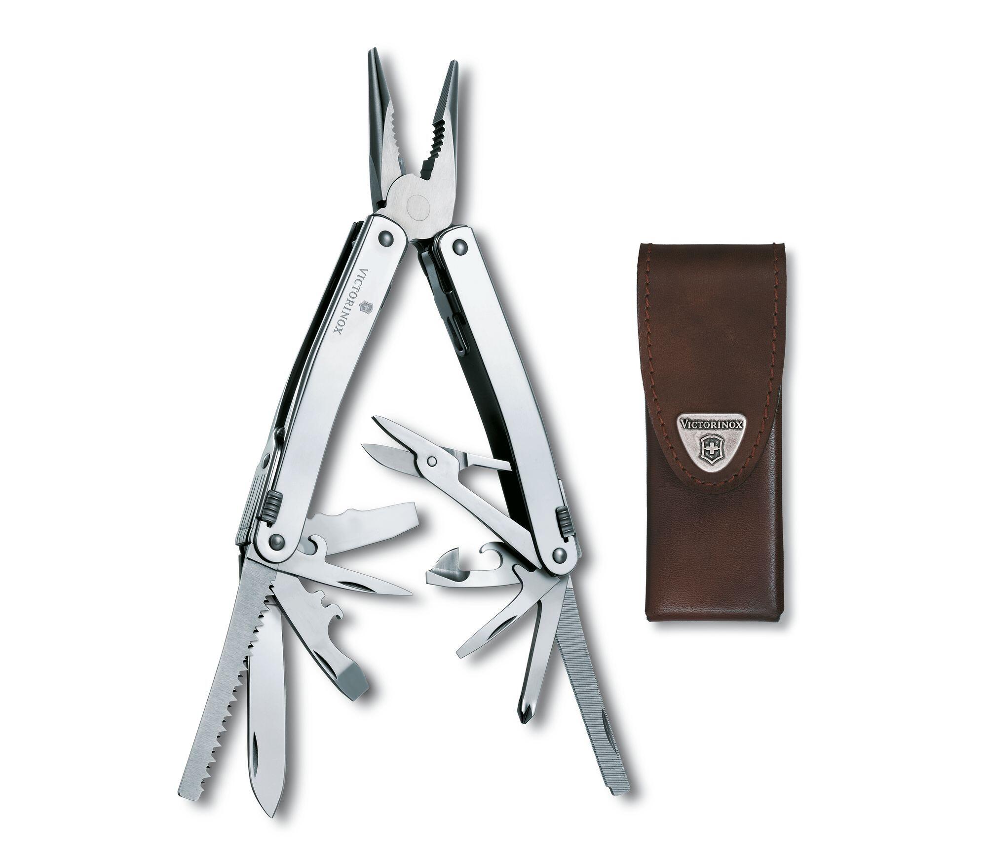 Victorinox Swisstool Spirit X inkl. Leder-Gürteletui