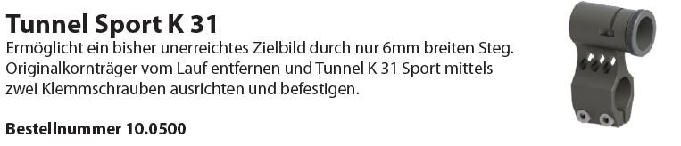Korntunnel Wyss Waffen Sport K31