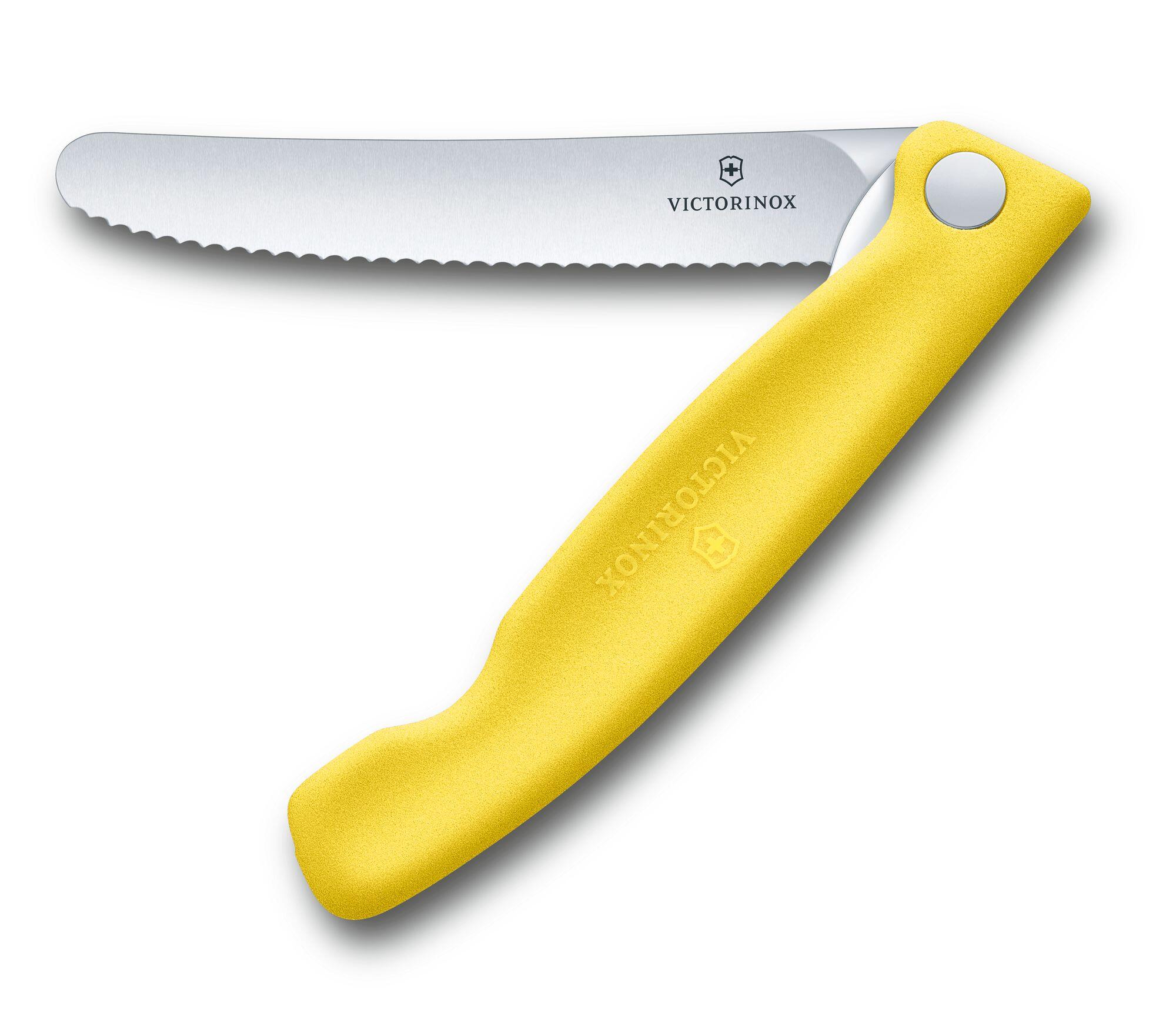 Victorinox Victorinox Swiss Classic faltbares Gemüsemesser Swiss Classic faltbares Gemüsemesser gelb