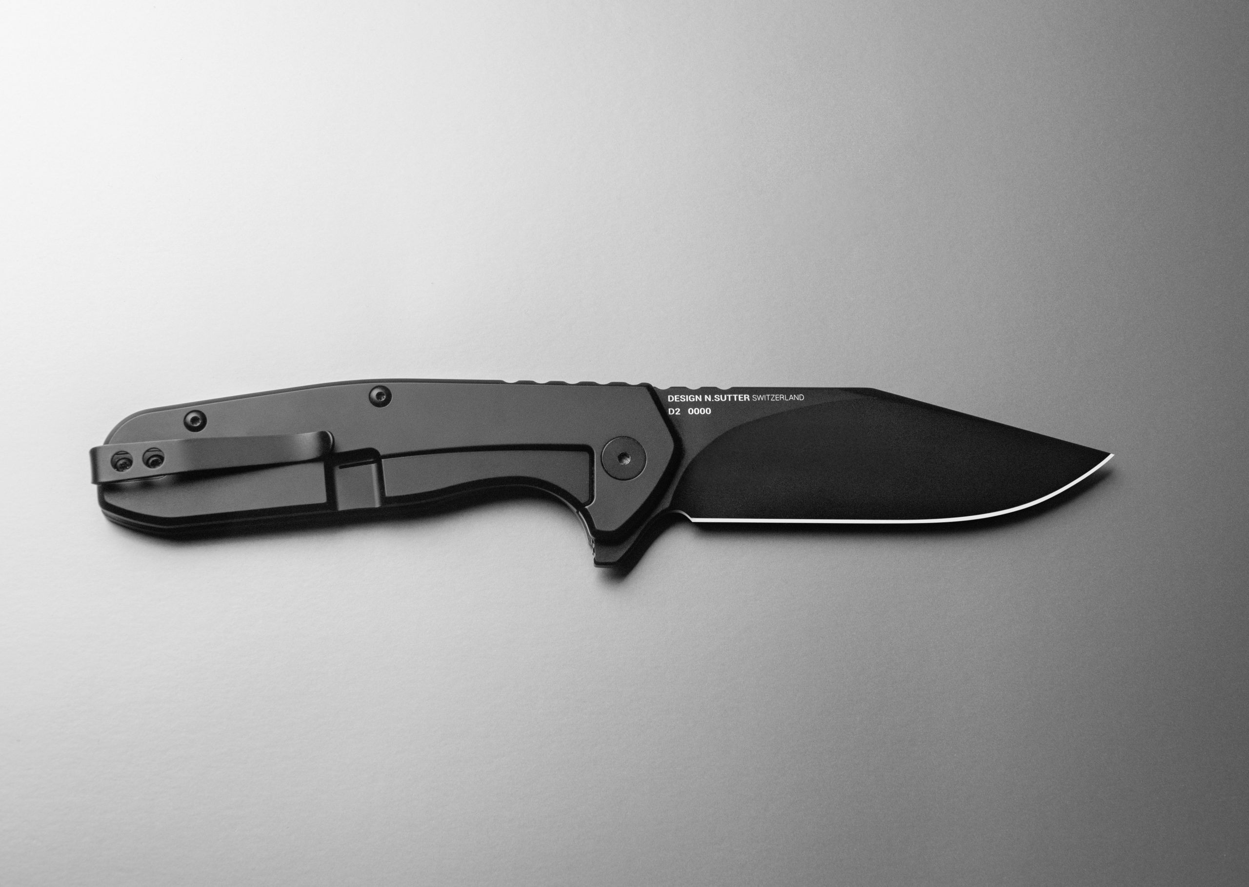 Messer N.Sutter Knives® Quercus NS01B All Black
