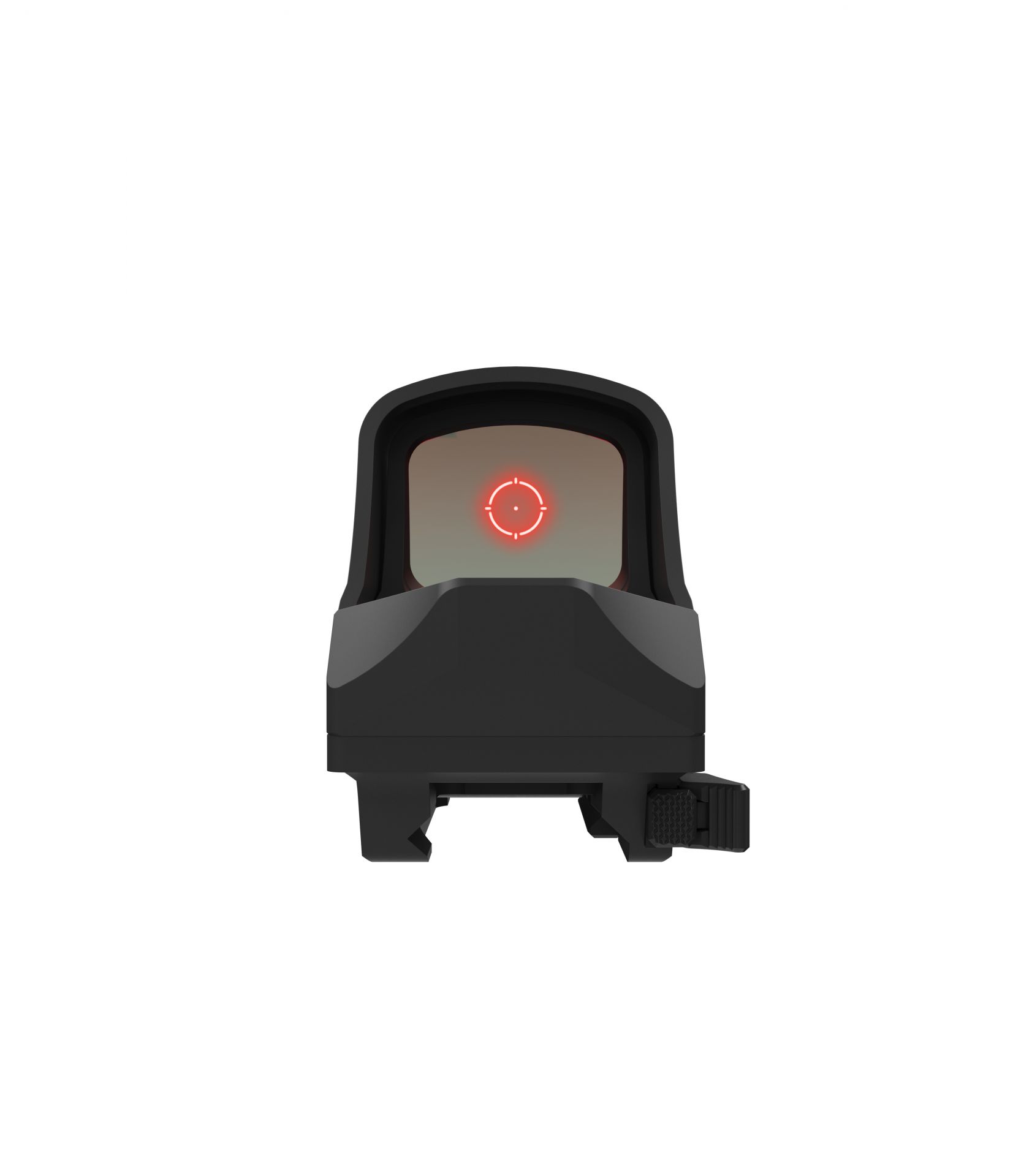 Rotpunktvisier Holosun HS510C-RD-Black  mit rotem Wechselabsehen: 2MOA Dot, 65MOA Cricledot & 65MOA Cricle